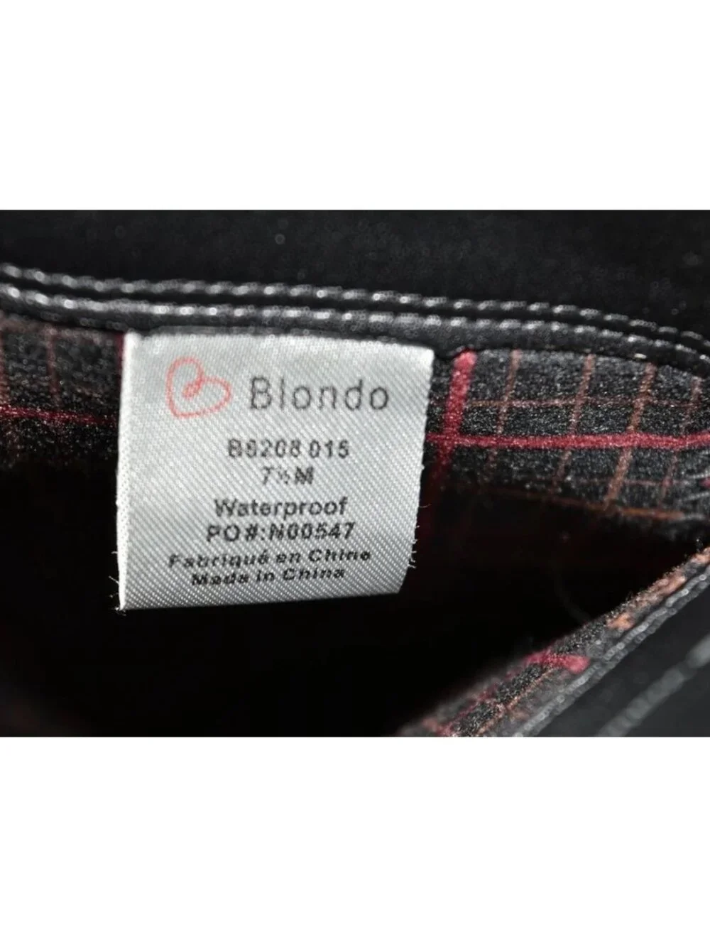 New Blondo Danny OTK Waterproof Stretch Boot Black Suede 7.5 B6208 DD20